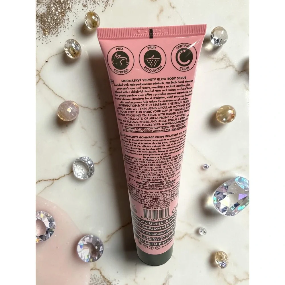 Mudmasky - Velvety Glow Body Scrub 180ml - *NEW!*